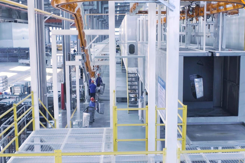 Intelligent Manufacturing of forklift parts